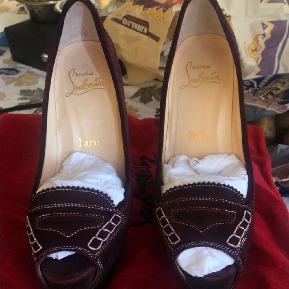 Christian louboutin platform heels